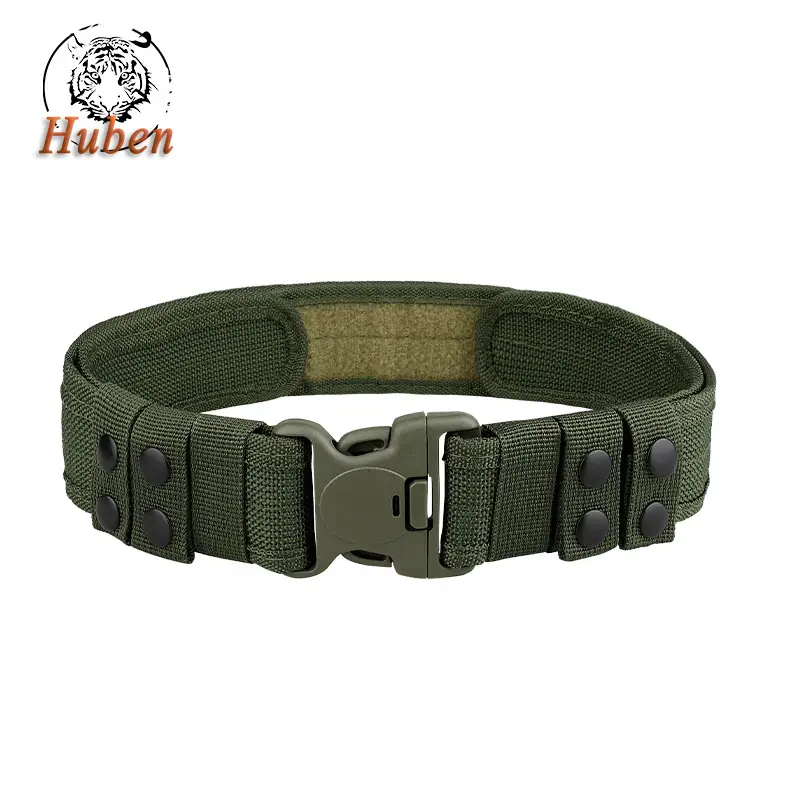 Tactical Velcro Belt Tan Military Duty Outdoor Mountaineering - Image 3