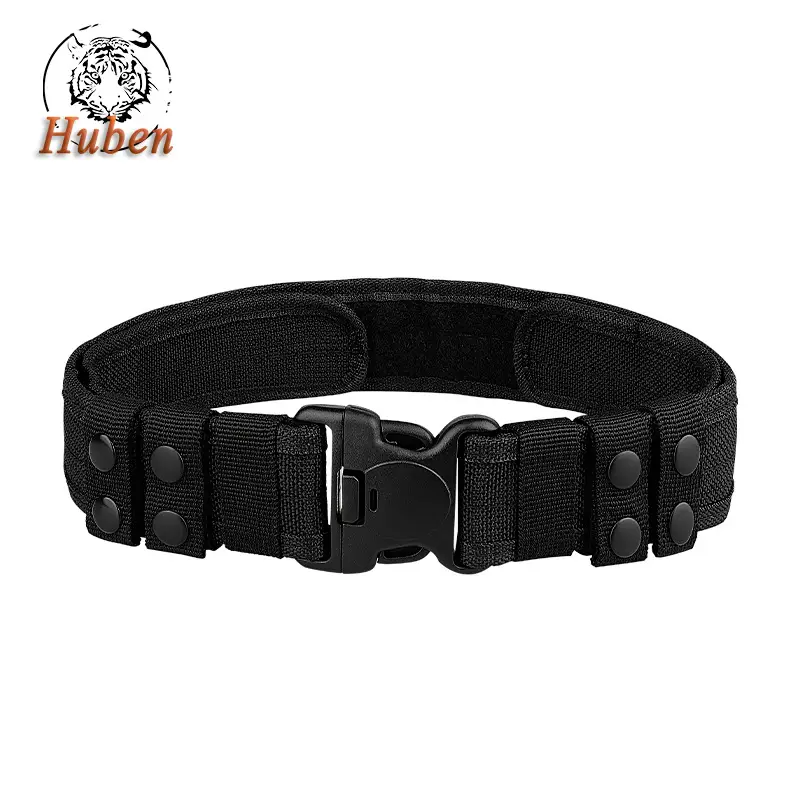 Tactical Velcro Belt Tan Military Duty Outdoor Mountaineering - Image 2