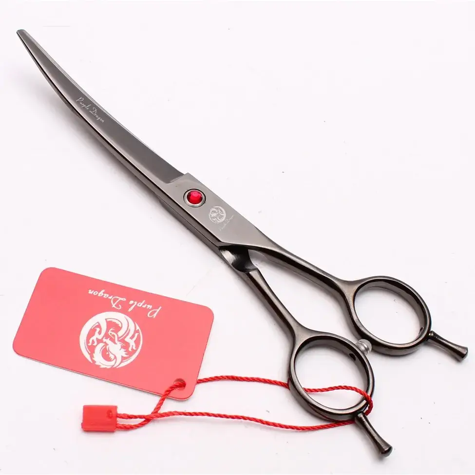 7 Inch Electroplated Hair Scissors Set - Image 3