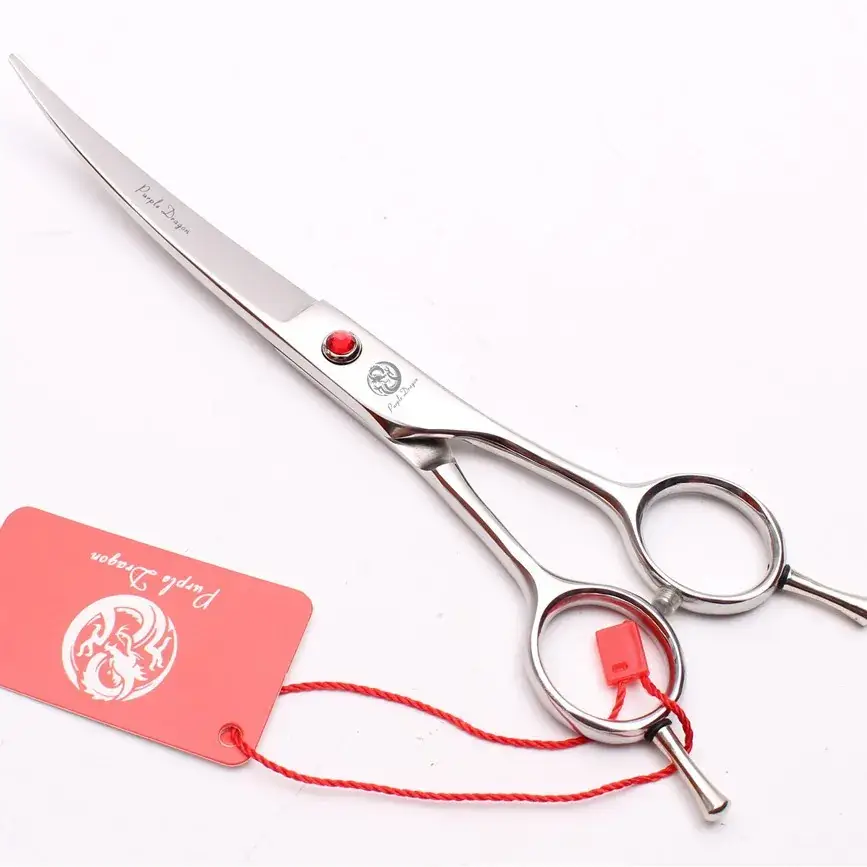 7 Inch Electroplated Hair Scissors Set - Image 4