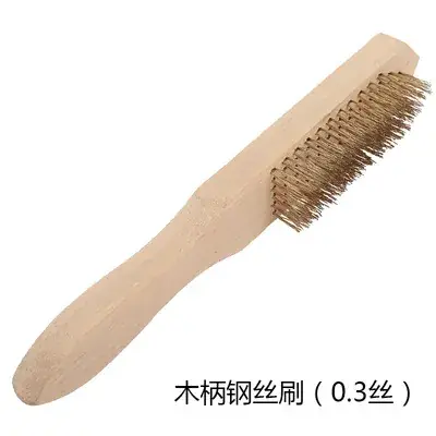 Wooden Handle Steel Wire Brush for Cleaning Rust Removal