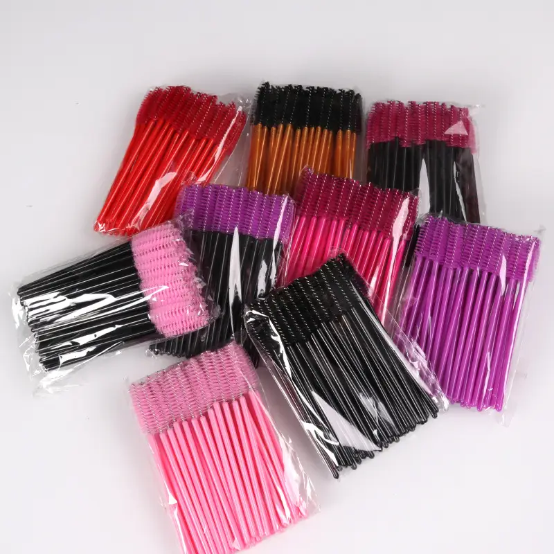 Black Disposable Eyelash Grafting Brushes for Makeup - Image 11