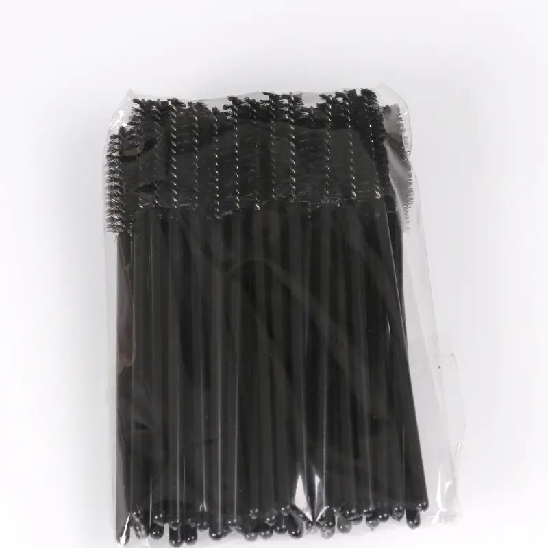 Black Disposable Eyelash Grafting Brushes for Makeup - Image 3