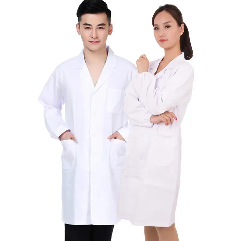 Foreign Trade Doctor's White Lab Coat for Men Women - Image 10