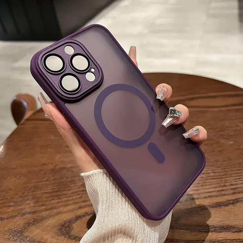Magnetic Matte iPhone Case for 16 Pro Max - Image 5
