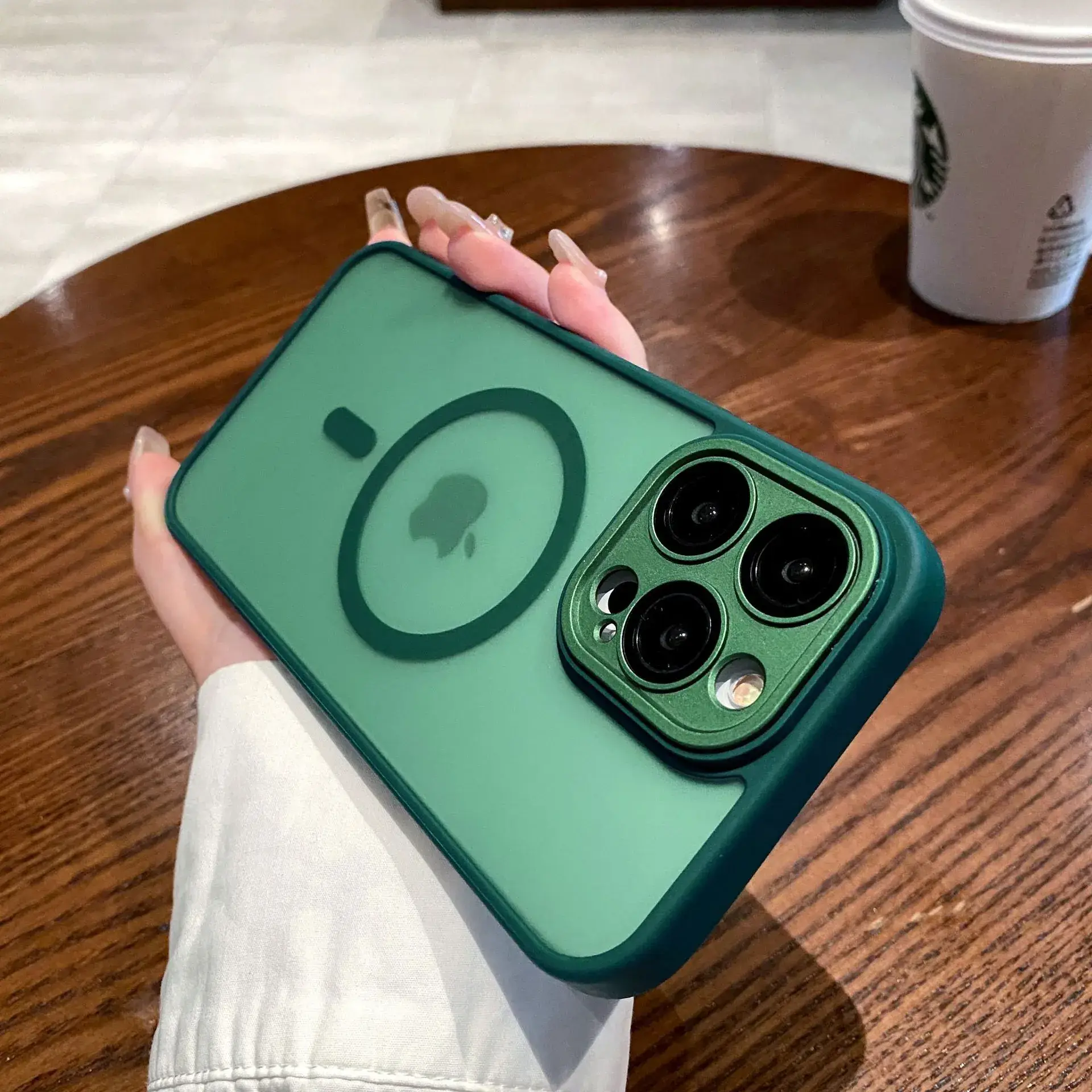 Magnetic Matte iPhone Case for 16 Pro Max - Image 31