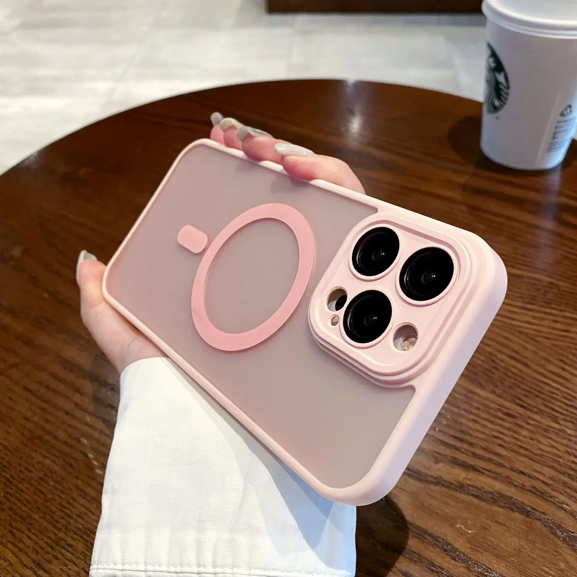 Magnetic Matte iPhone Case for 16 Pro Max - Image 12