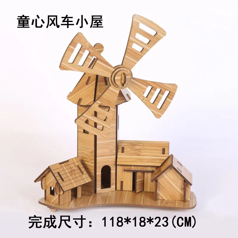 3D Wooden Pirate Ship Puzzle for Kids
