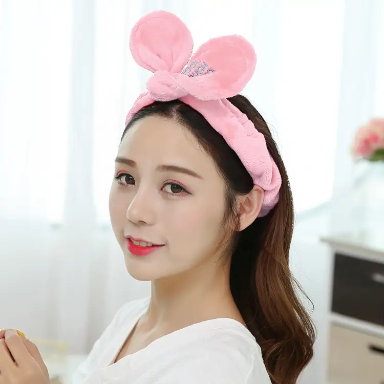 Korean New Rabbit Ears Hair Band Plush Wire - Image 5