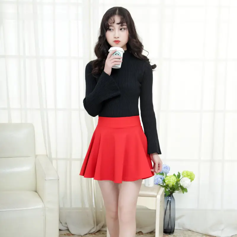 Women's Anti-Glare Pleated Sun Skirt Slim Fit - Image 7