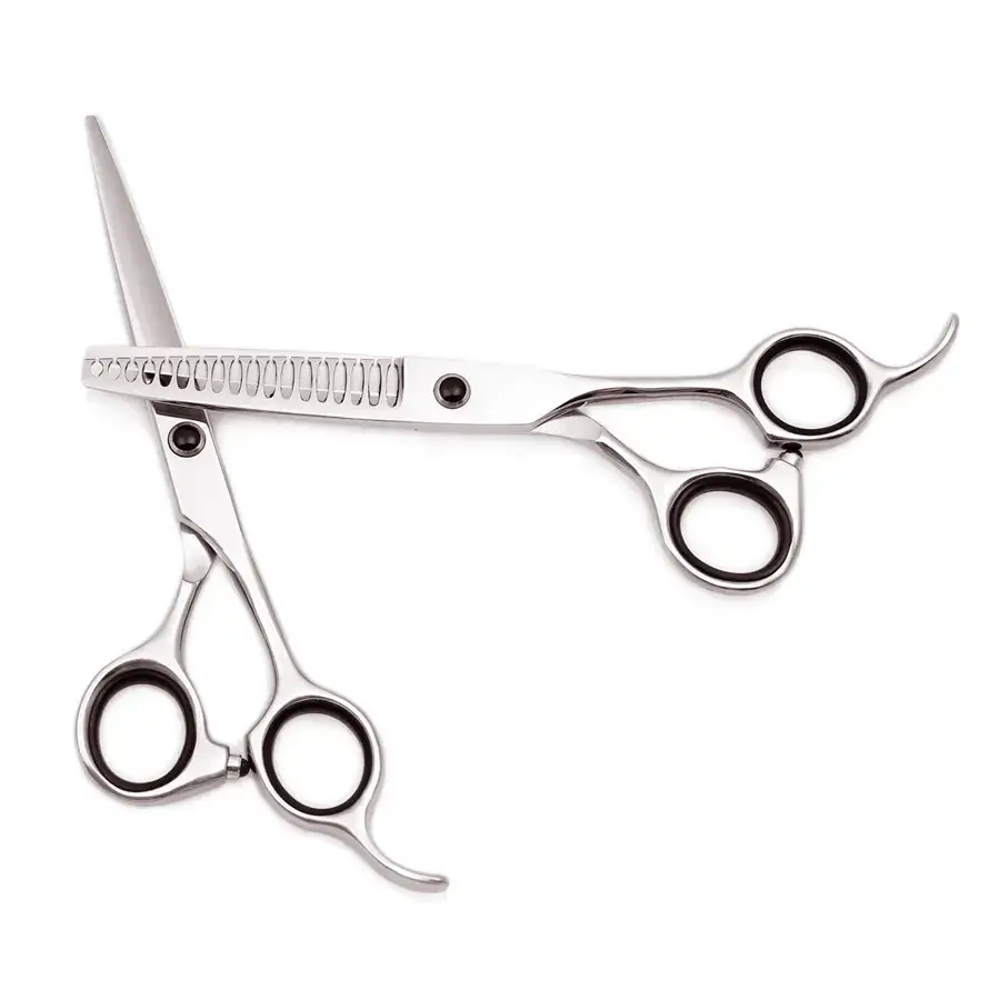 6.0-Inch Fishbone Tooth Haircut Scissors Flat Shear - Image 5