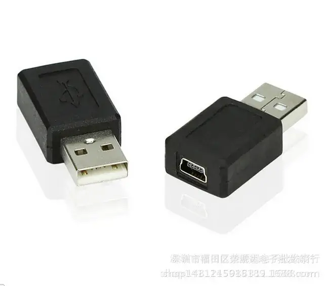 USB Mini Female to Male Data Adapter — feature 2