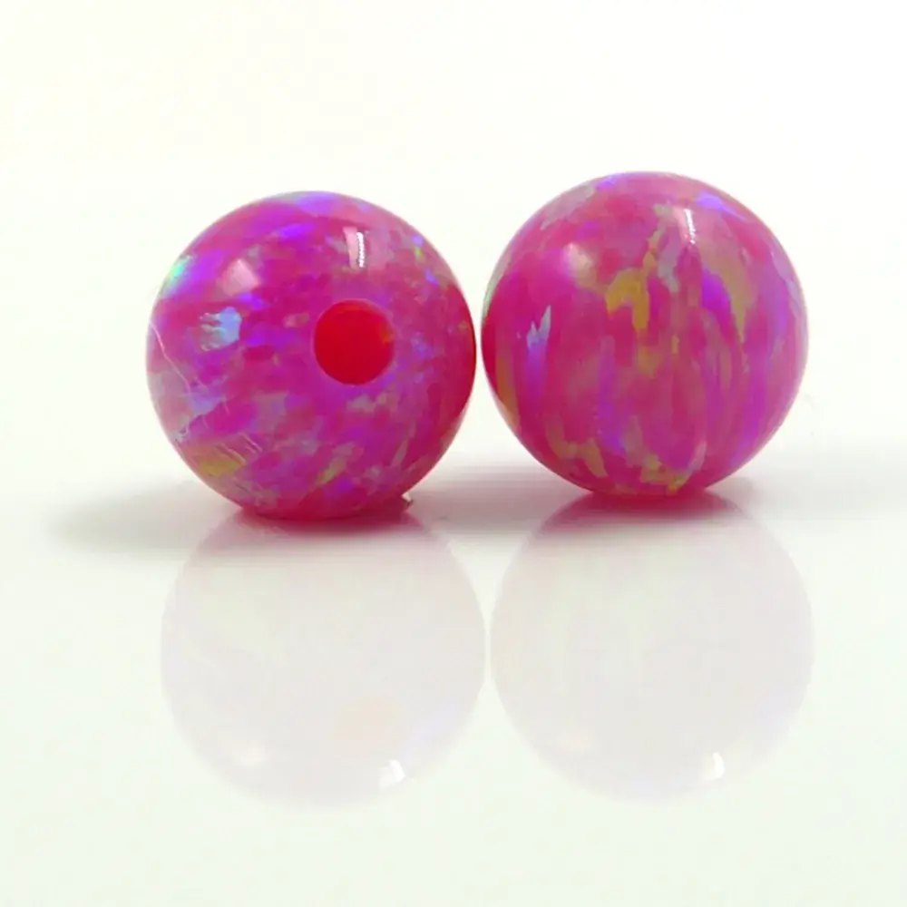 Blue Opal Beads Wholesale Synthetic Opal Stones - Image 6
