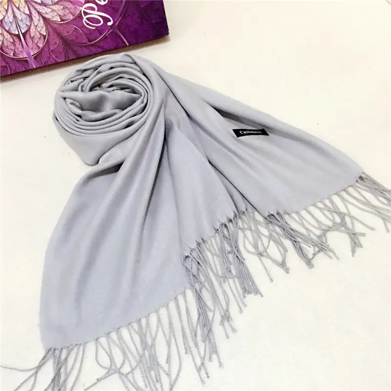 Big Red Imitation Cashmere Scarf for Women - Image 30