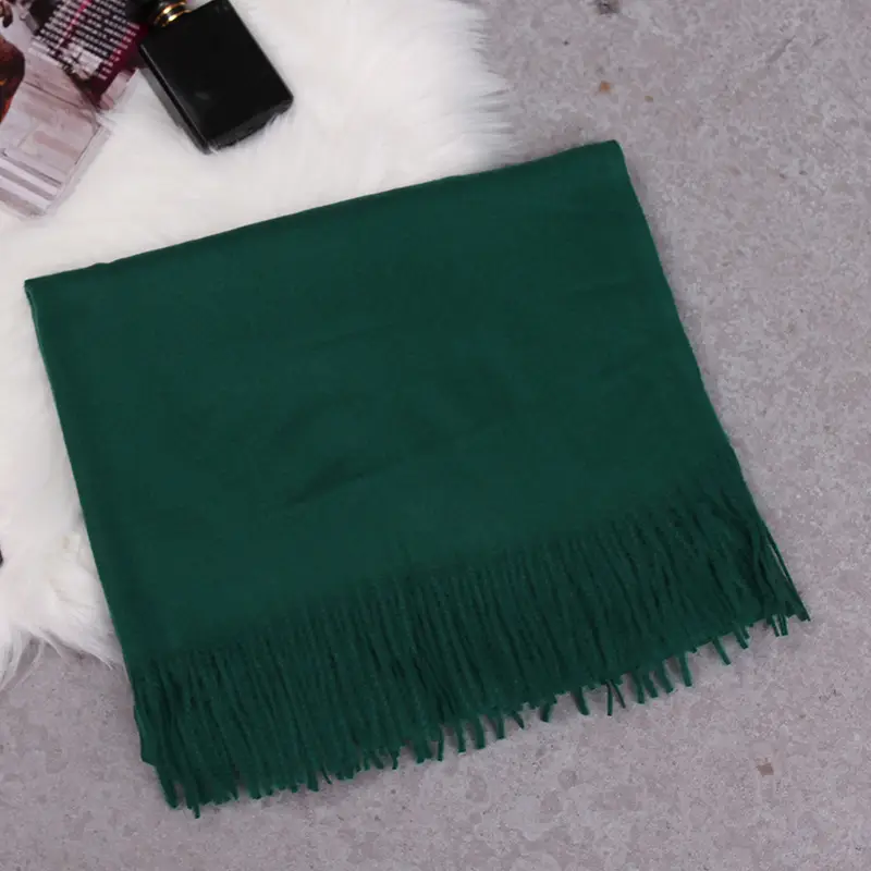 Big Red Imitation Cashmere Scarf for Women - Image 32