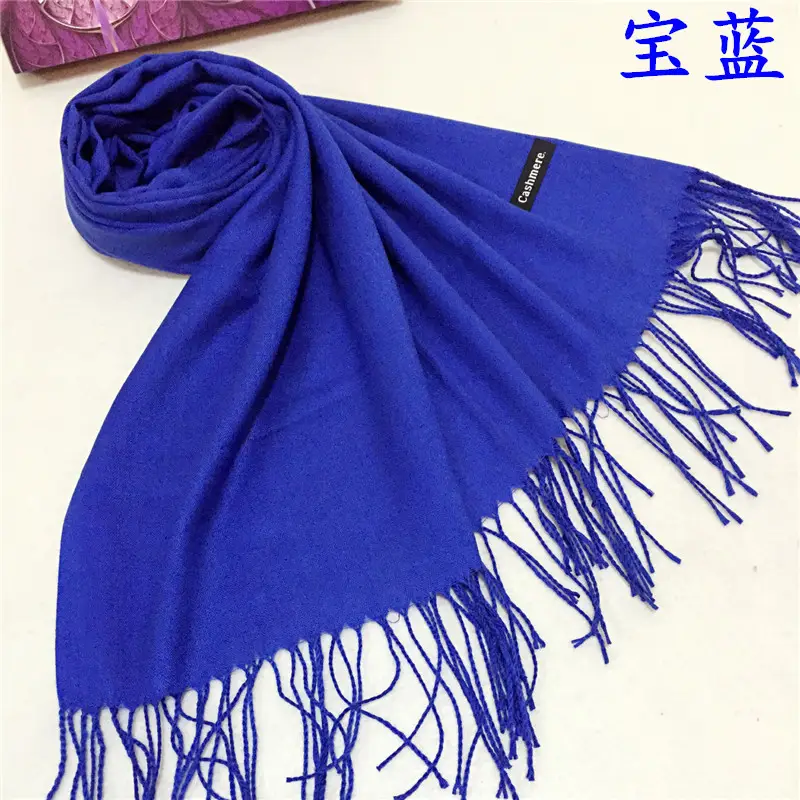 Big Red Imitation Cashmere Scarf for Women - Image 15