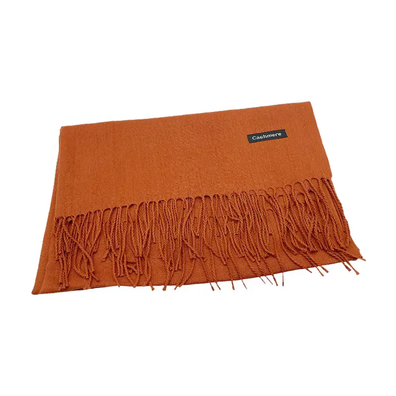 Big Red Imitation Cashmere Scarf for Women - Image 18