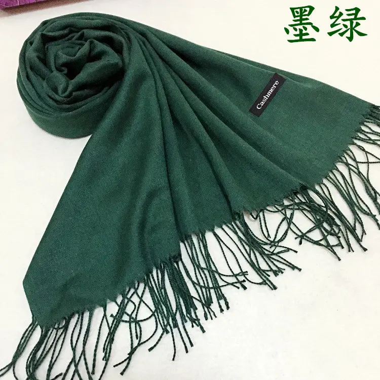 Big Red Imitation Cashmere Scarf for Women - Image 6