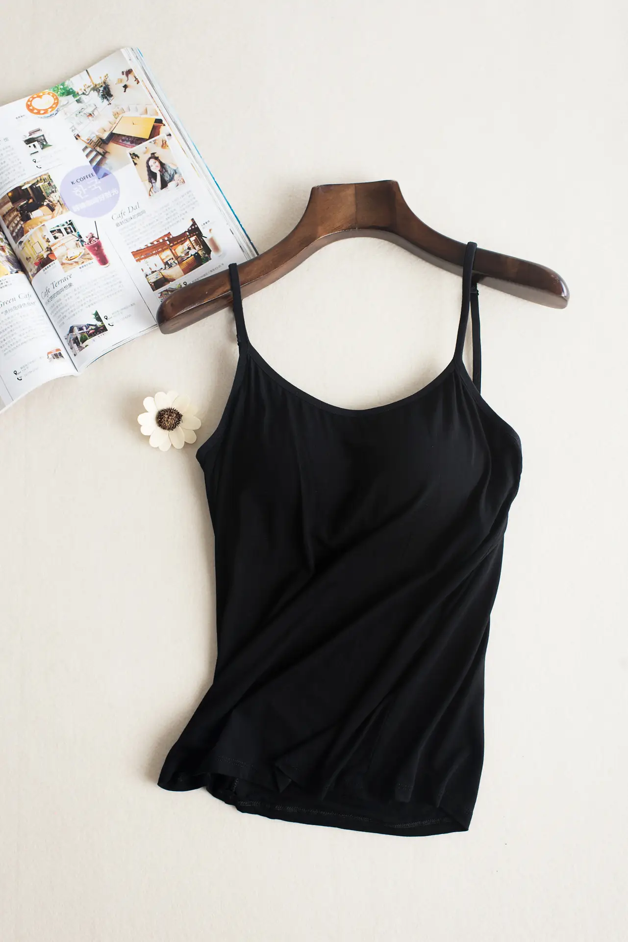 Women's Pink Camisole with Chest Pad & Back Support - Image 5