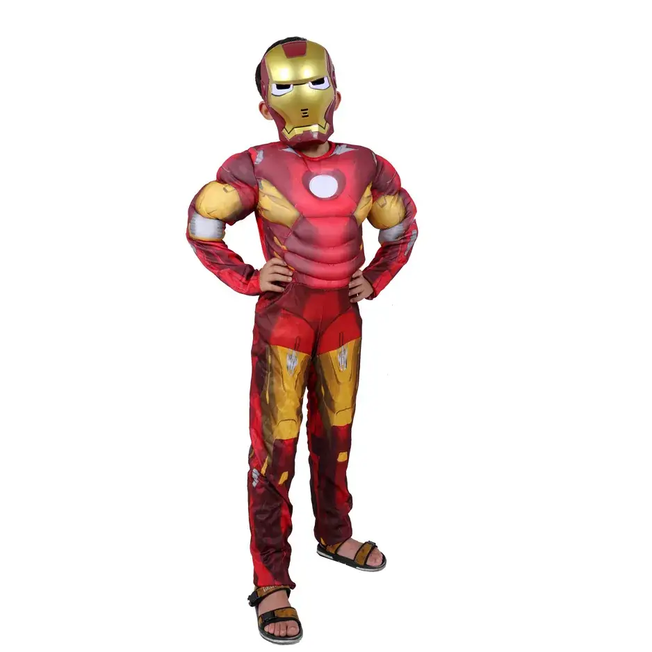 Iron Man Halloween Costume for Kids 14" Performance Suit - Image 2
