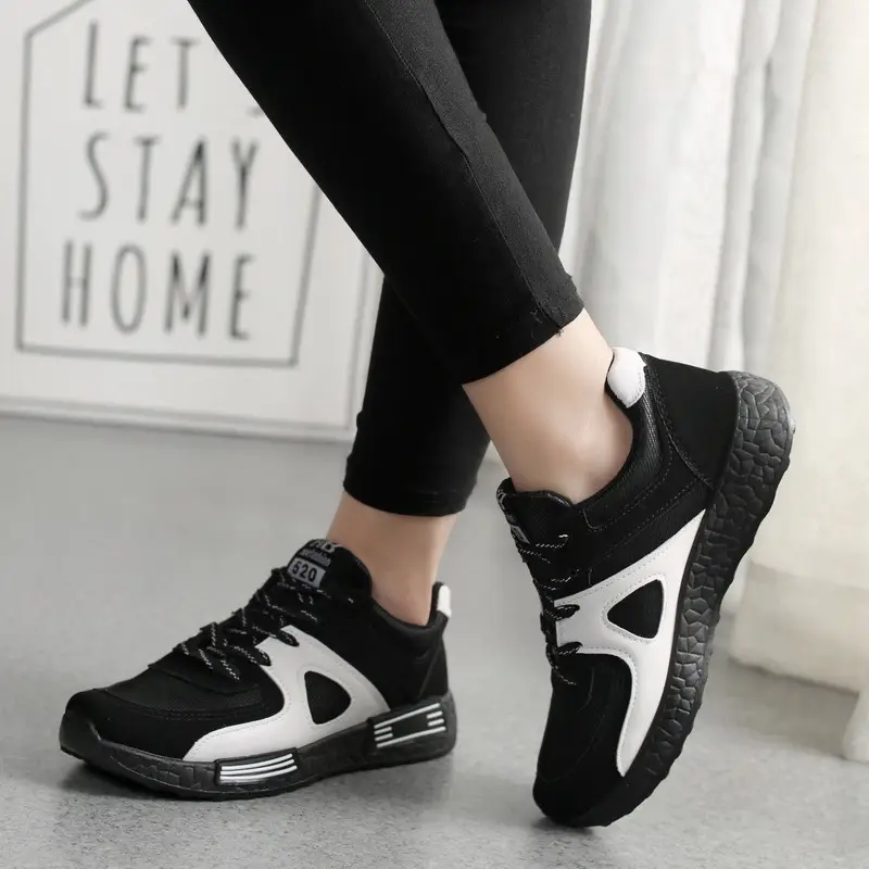 2026 Spring and Autumn Korean Style Women's Versatile Casual Shoes, Breathable Student Sneakers, Flat Running Shoes - Image 5
