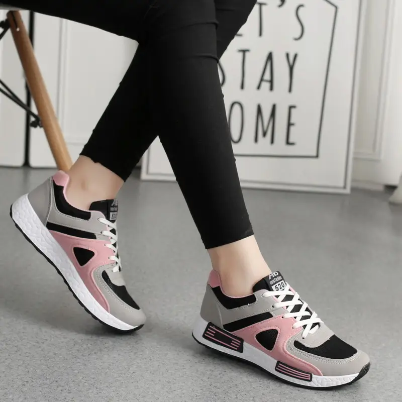 2026 Spring and Autumn Korean Style Women's Versatile Casual Shoes, Breathable Student Sneakers, Flat Running Shoes - Image 6