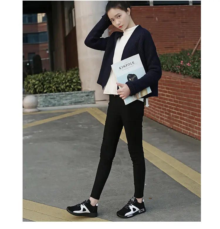 2026 Spring and Autumn Korean Style Women's Versatile Casual Shoes, Breathable Student Sneakers, Flat Running Shoes — feature 10