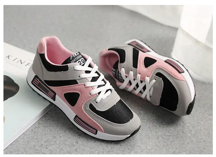 2026 Spring and Autumn Korean Style Women's Versatile Casual Shoes, Breathable Student Sneakers, Flat Running Shoes — feature 25