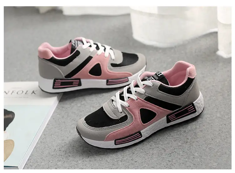 2026 Spring and Autumn Korean Style Women's Versatile Casual Shoes, Breathable Student Sneakers, Flat Running Shoes — feature 26