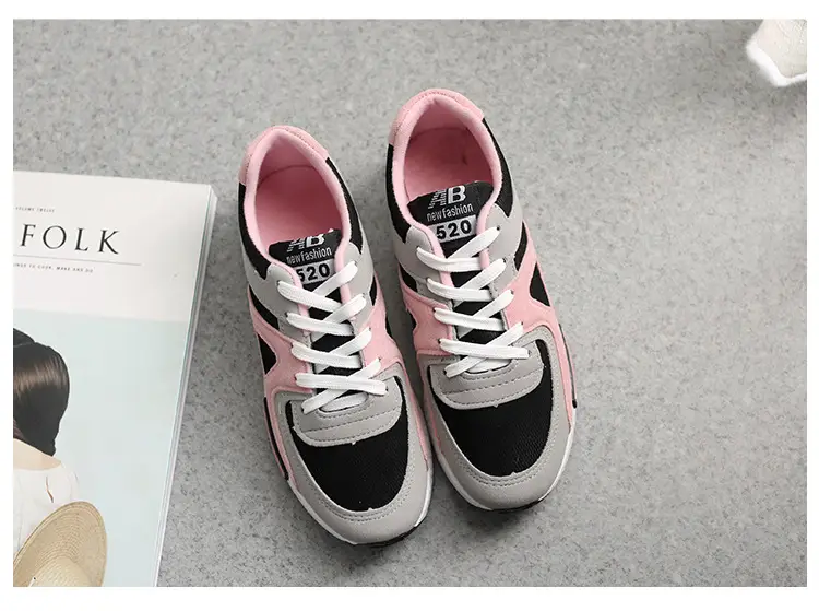 2026 Spring and Autumn Korean Style Women's Versatile Casual Shoes, Breathable Student Sneakers, Flat Running Shoes — feature 27