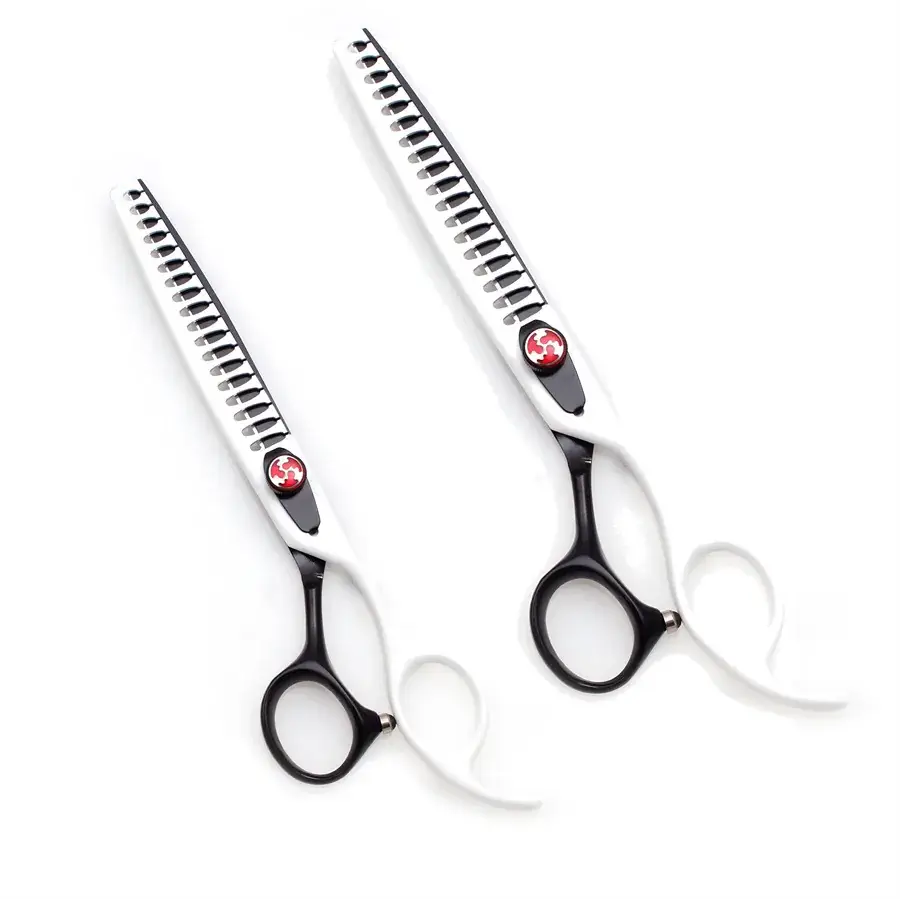 7.0 Inch Rainbow Hair Scissors for Fluffy Hair - Image 12