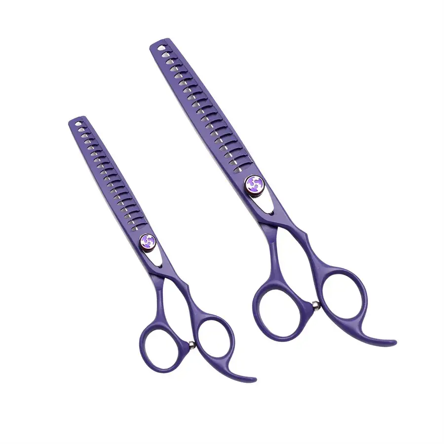 7.0 Inch Rainbow Hair Scissors for Fluffy Hair - Image 14