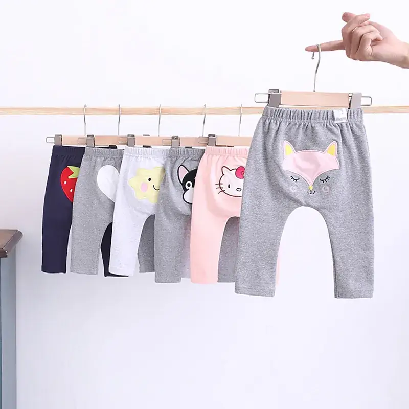 2025 Korean Style Open-Crotch Pants for Baby Girls 0-3Y - Image 10