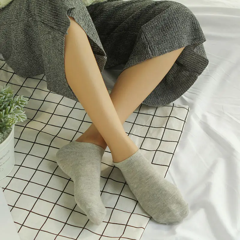 Candy color Women's Boat socks women's socks color cotton women's socks solid color women's socks invisible gift socks wholesale