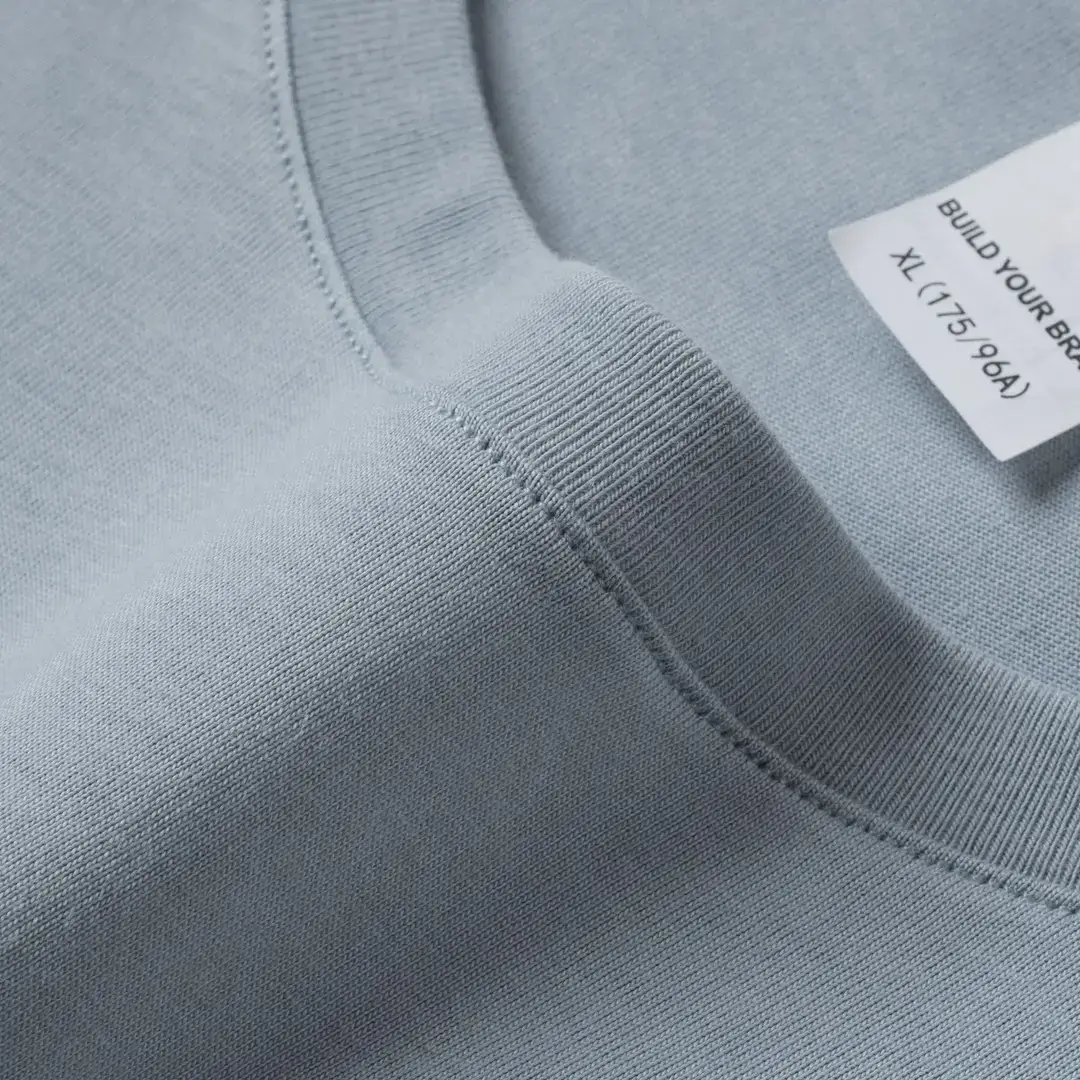Heavy Cotton Crewneck Work Clothes Culture Shirt Printed Logo Men's and Women's Class Clothes Customized Advertising Shirt T-shirt Customized