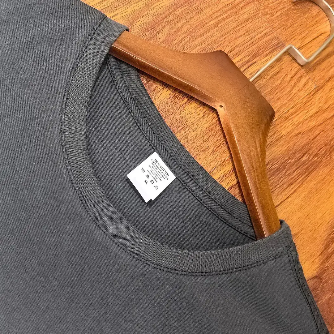 Heavy Cotton Crewneck Work Clothes Culture Shirt Printed Logo Men's and Women's Class Clothes Customized Advertising Shirt T-shirt Customized