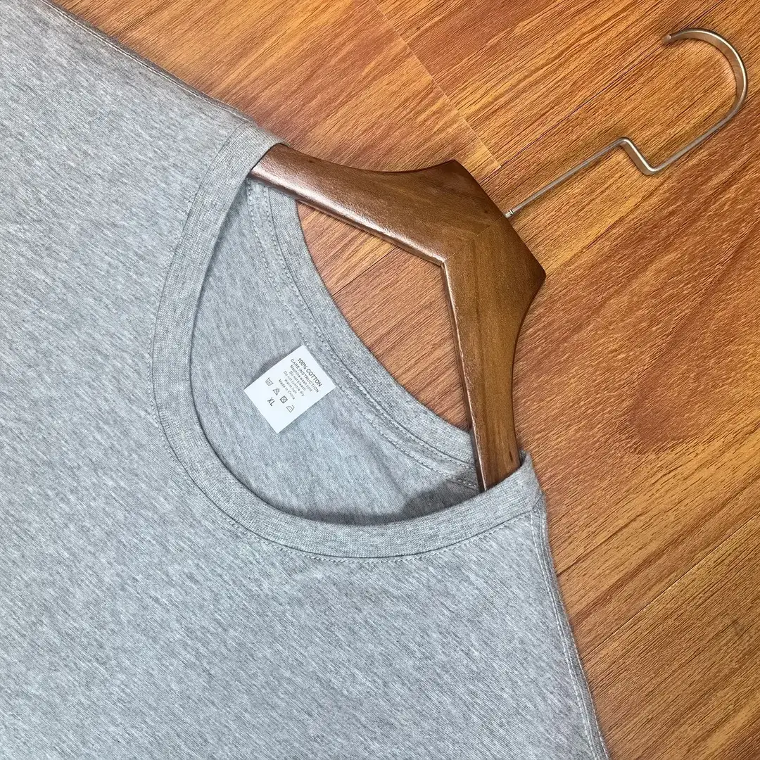 Heavy Cotton Crewneck Work Clothes Culture Shirt Printed Logo Men's and Women's Class Clothes Customized Advertising Shirt T-shirt Customized