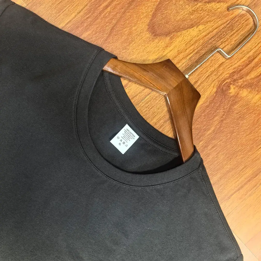 Heavy Cotton Crewneck Work Clothes Culture Shirt Printed Logo Men's and Women's Class Clothes Customized Advertising Shirt T-shirt Customized