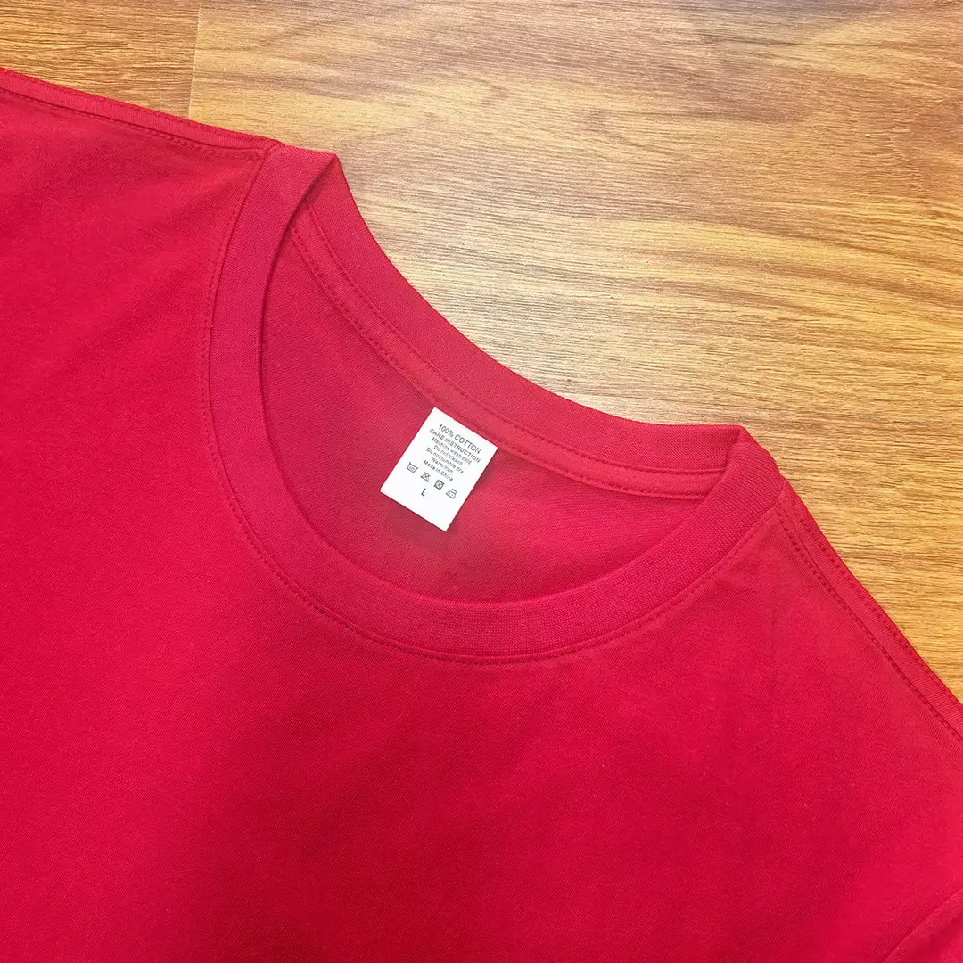 Heavy Cotton Crewneck Work Clothes Culture Shirt Printed Logo Men's and Women's Class Clothes Customized Advertising Shirt T-shirt Customized