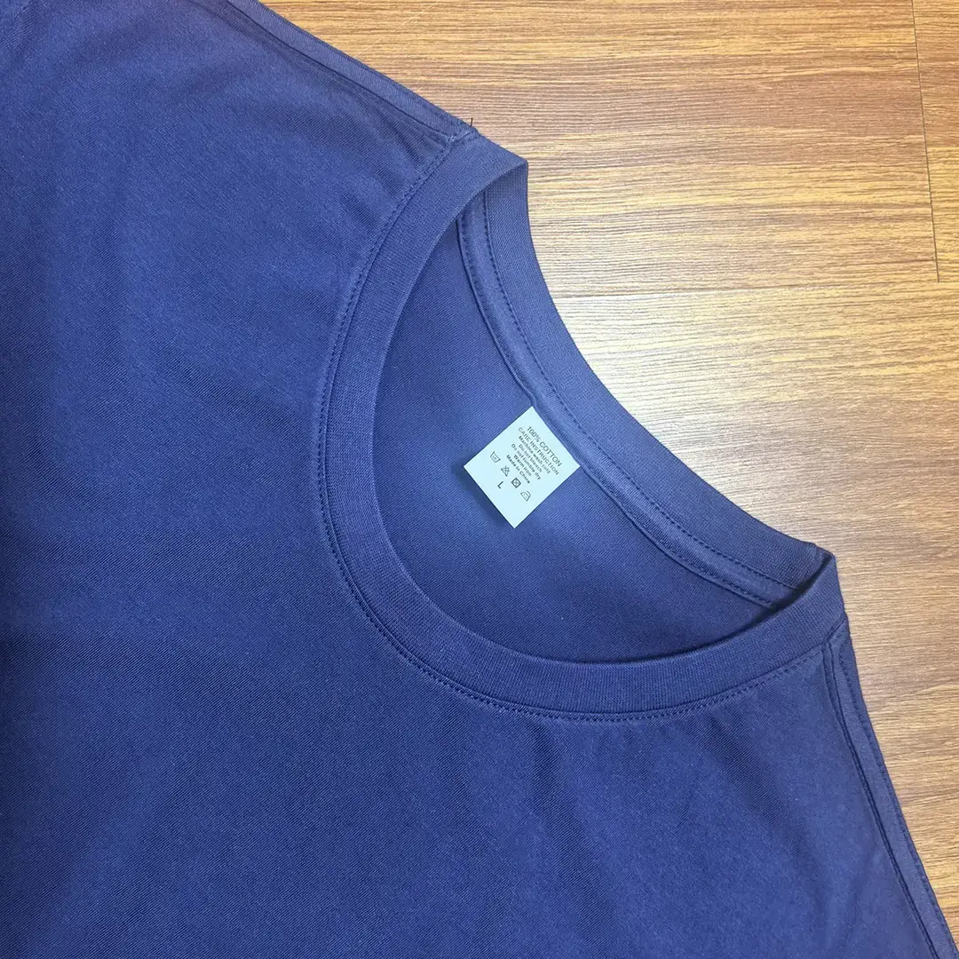 Heavy Cotton Crewneck Work Clothes Culture Shirt Printed Logo Men's and Women's Class Clothes Customized Advertising Shirt T-shirt Customized