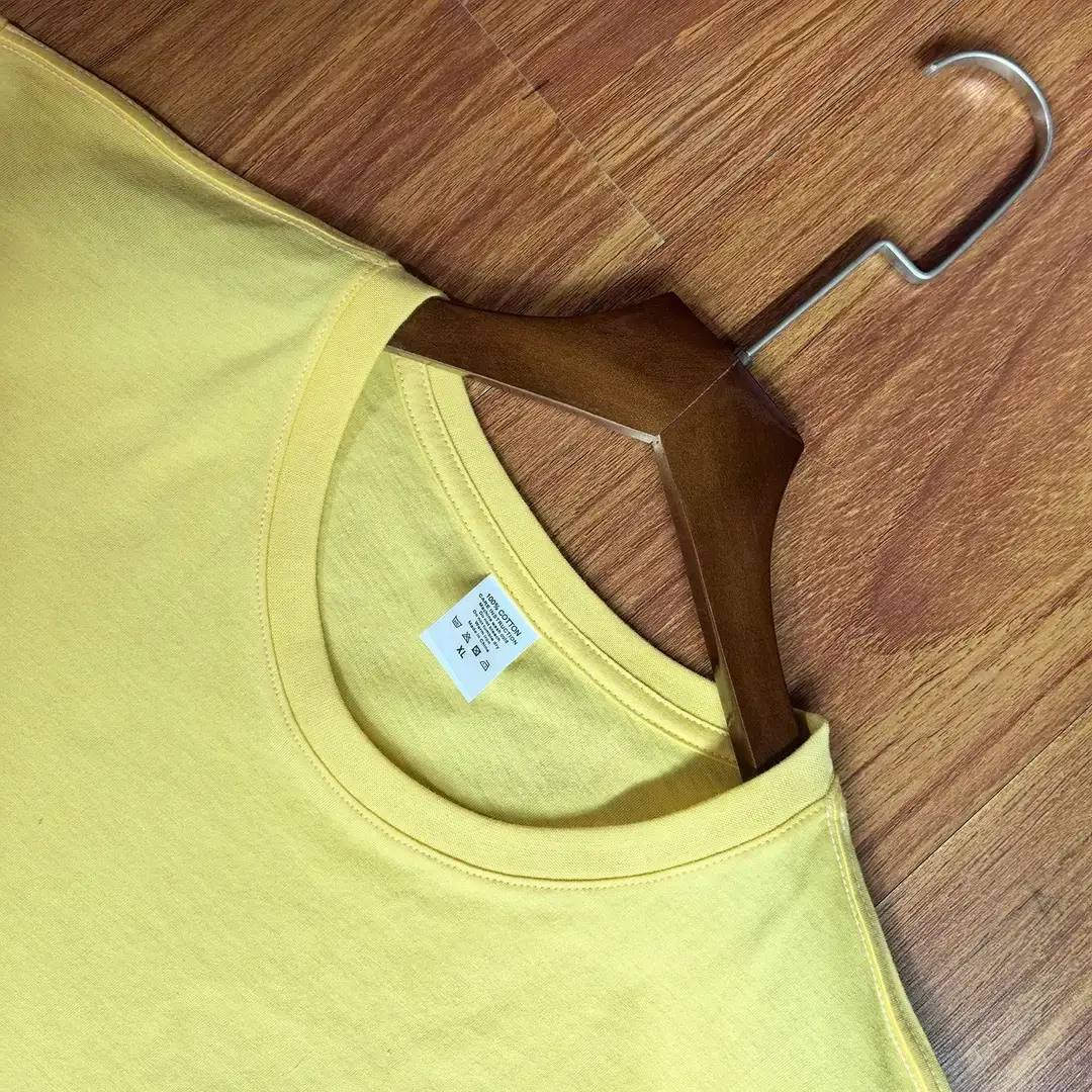 Heavy Cotton Crewneck Work Clothes Culture Shirt Printed Logo Men's and Women's Class Clothes Customized Advertising Shirt T-shirt Customized