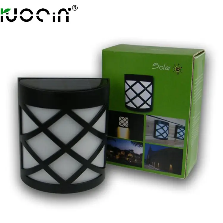 Colorful Solar Wall Lamp for Garden & Fence Lighting - Image 6