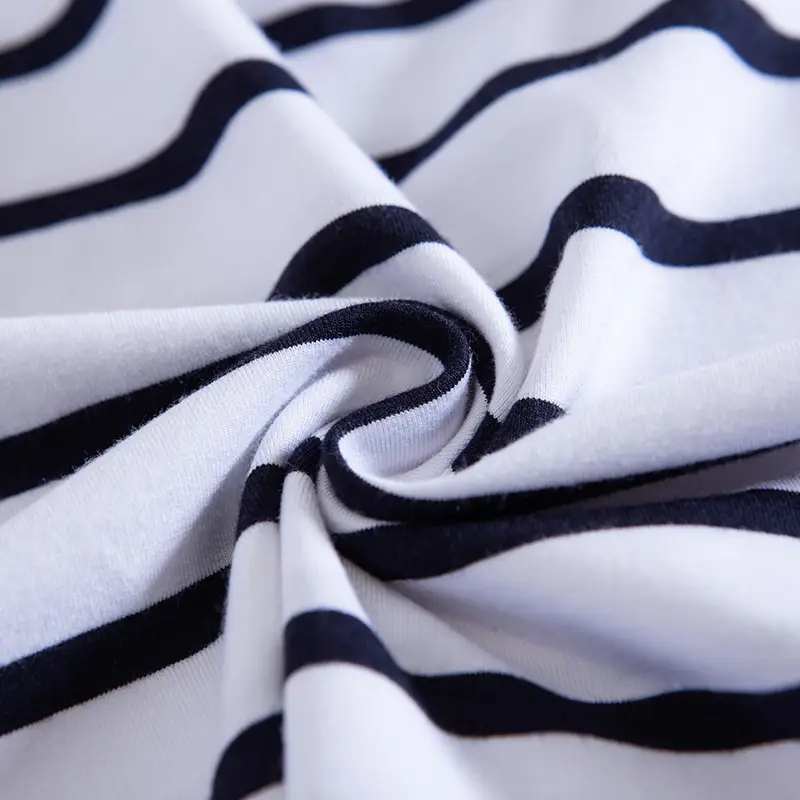 Women Striped Polo T-Shirt Summer Slim Fit - Image 7