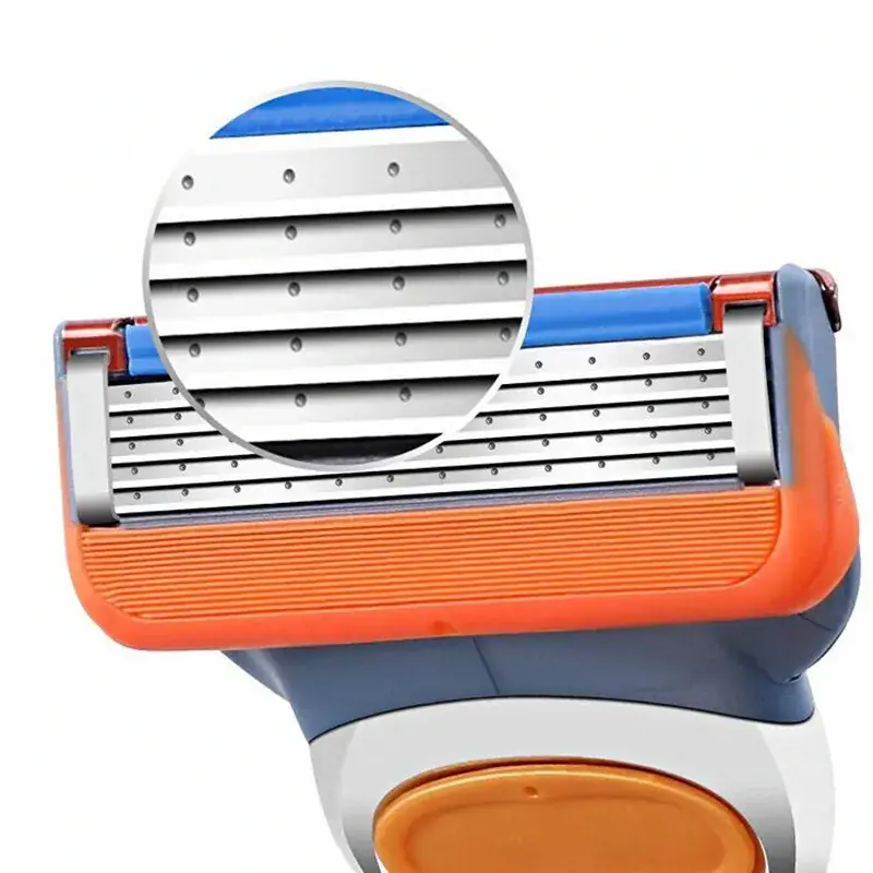 5-Layer Manual Wind 5 Us Razor Blades Orange - Image 6