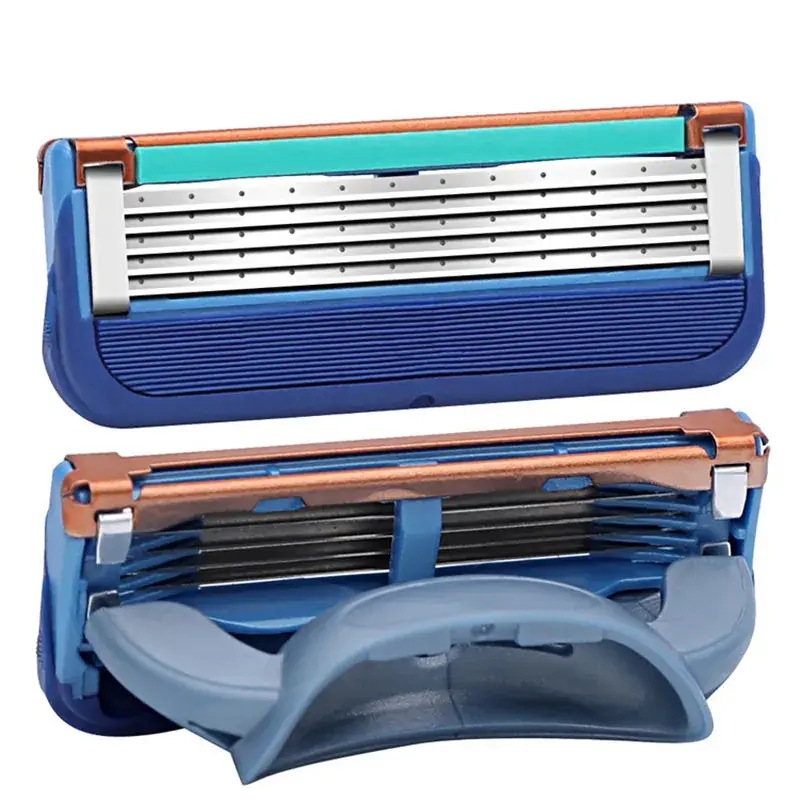 5-Layer Manual Men's Razor Blades Pack of 4 - Image 7