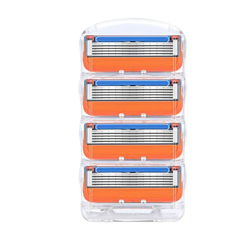 5-Layer Manual Men's Razor Blades Pack of 4 - Image 3