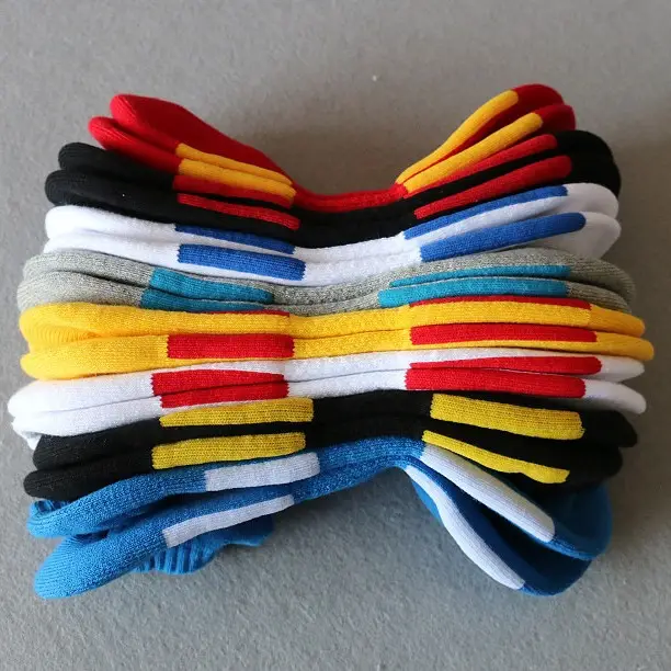 KB color bottom sports socks towel bottom thickened boat Socks shallow socks low mouth men's socks
