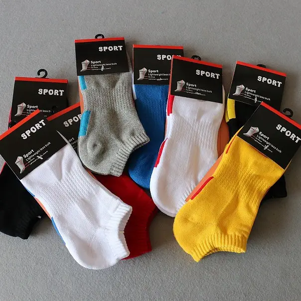 KB color bottom sports socks towel bottom thickened boat Socks shallow socks low mouth men's socks