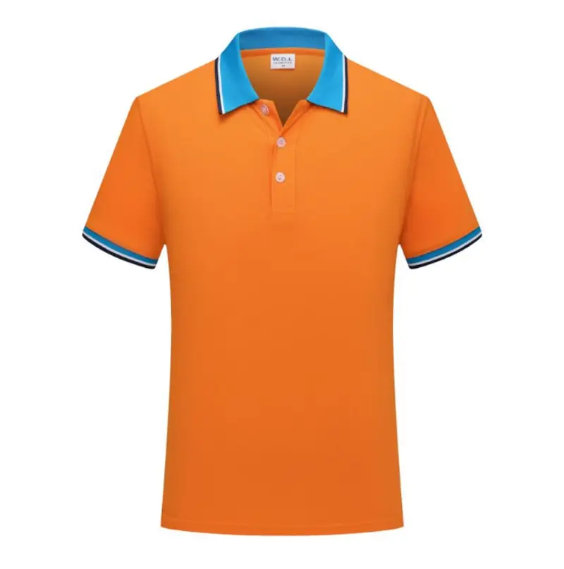 Men White Polo T-Shirt with Red Trim - Image 13
