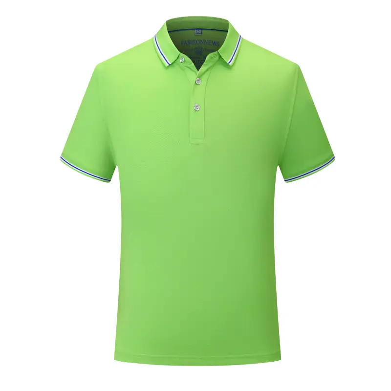 Men White Polo T-Shirt with Red Trim - Image 8